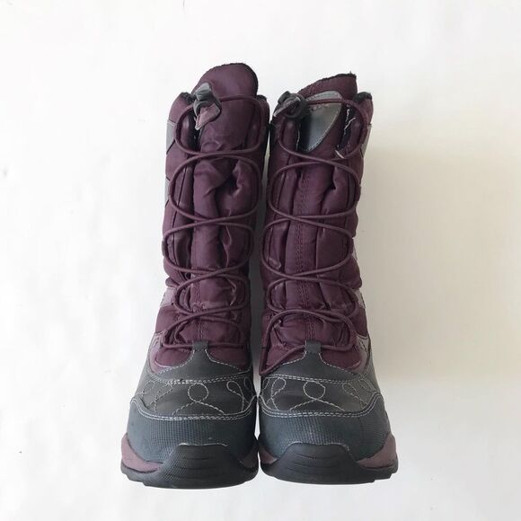 Geox purple amphibiox winter boots VGUC size 13 - Picture 3 of 8
